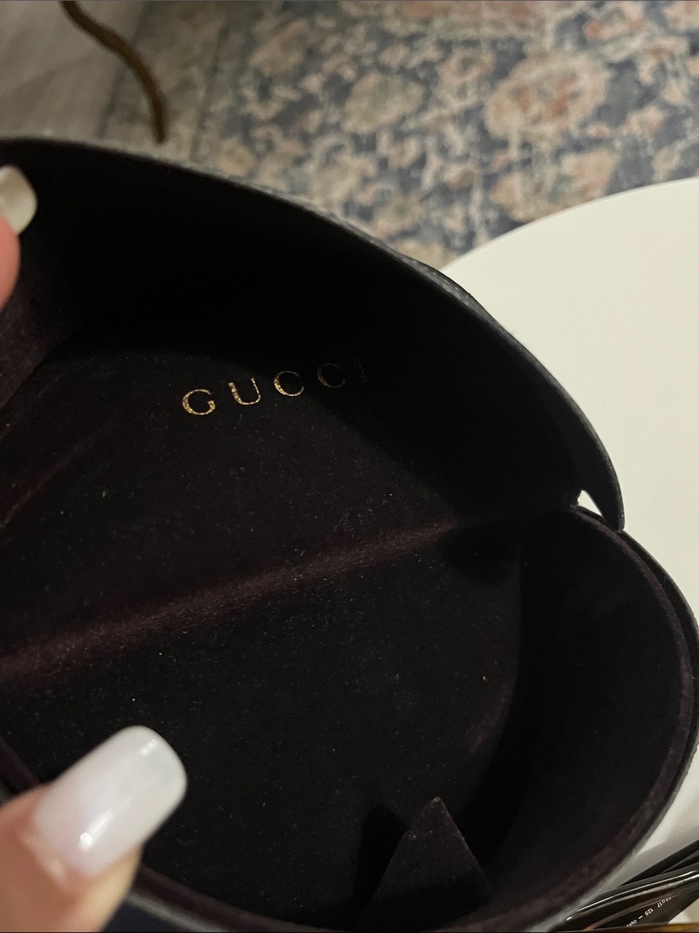 GUCCI Women's Oversized Brown Tortoiseshell Sunglasses - Picture 6 of 10